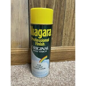 1996 Niagara Professional Finish Heavy Spray Starch Crisp Vtg 22 oz New